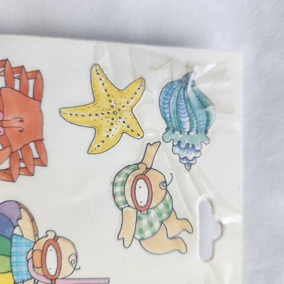 Scrapbook Stickers & diecuts summer picnic theme - Picture 7 of 11